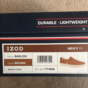 IZOD Men's Barlow Brown Shoes